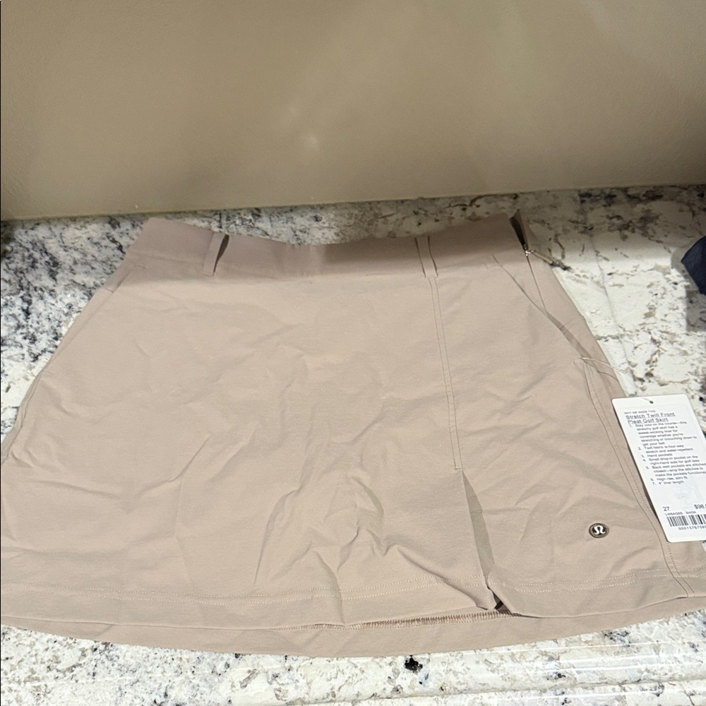 lululemon athletica Tan Skirt